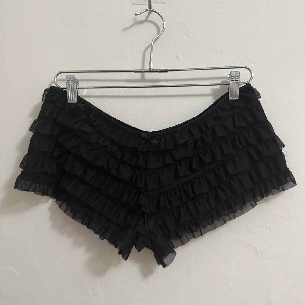 Ruffle Micro Shorts